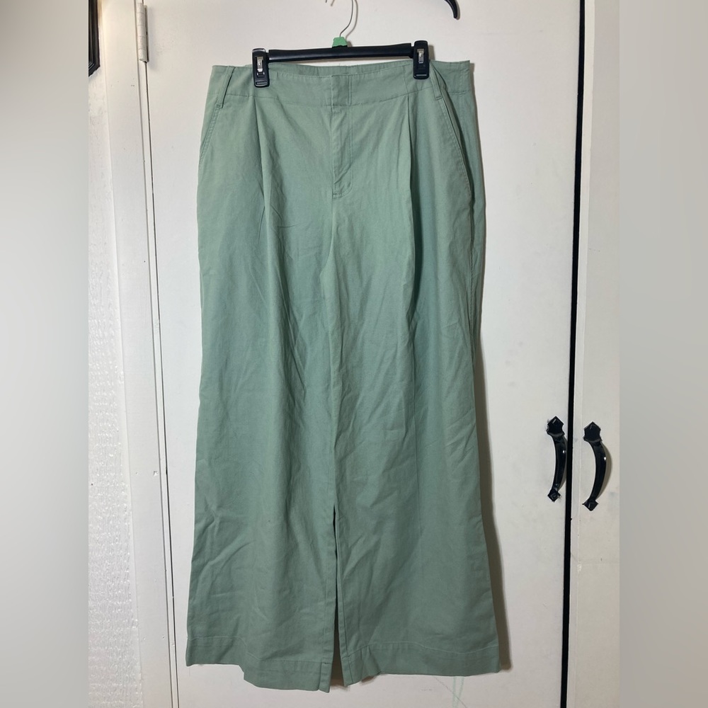 A New Day Mint High-Rise Wide Leg Pants Women’s 14